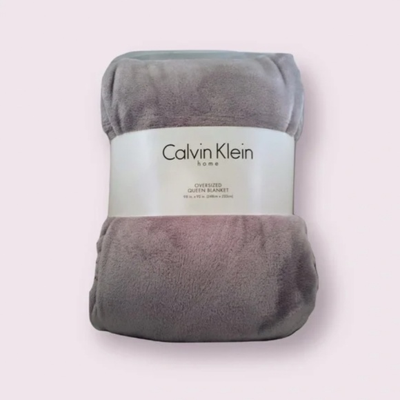 Calvin Klein Queen Fleece Blanket - Picture 1 of 1